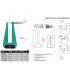 Insize long jaw micrometer 0-25 model 253-3239