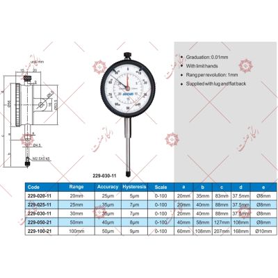 ساعة القياس الميكانيكية مودیل 11 - 030 - 229 , شراءساعة القياس الميكانيكية مودیل 11 - 030 - 229
