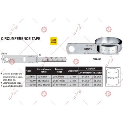 Insize circometer model 950-7114