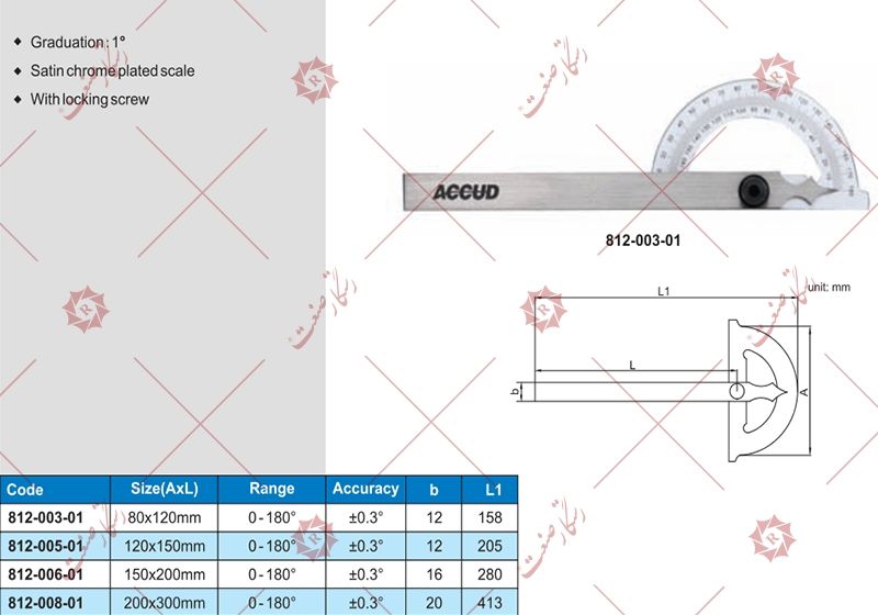 Universal protractor