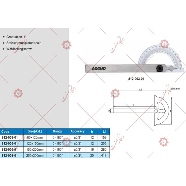 Universal protractor