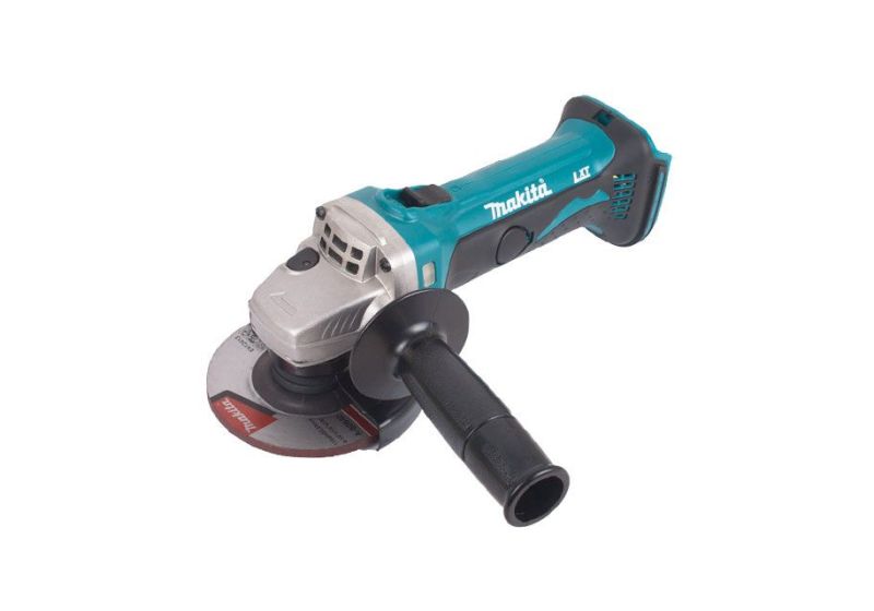 Makita battery powered angle grinder