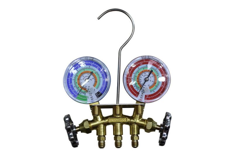 CHINESE Manifold gauges brass body|on RSCO