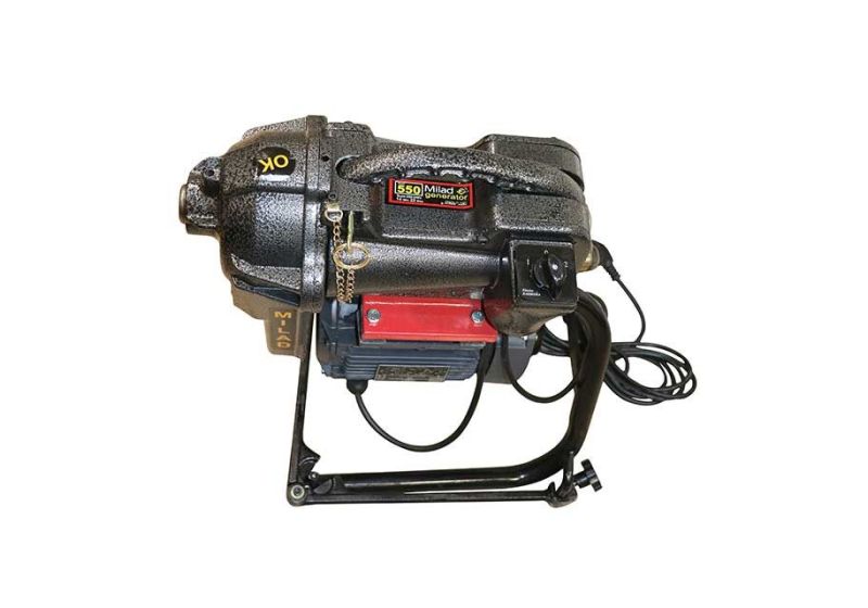 Milad 550W Pipe-Unclogging Machine – Durable Frame, 14–22mm Springs
