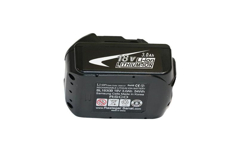 Rechargeable press battery