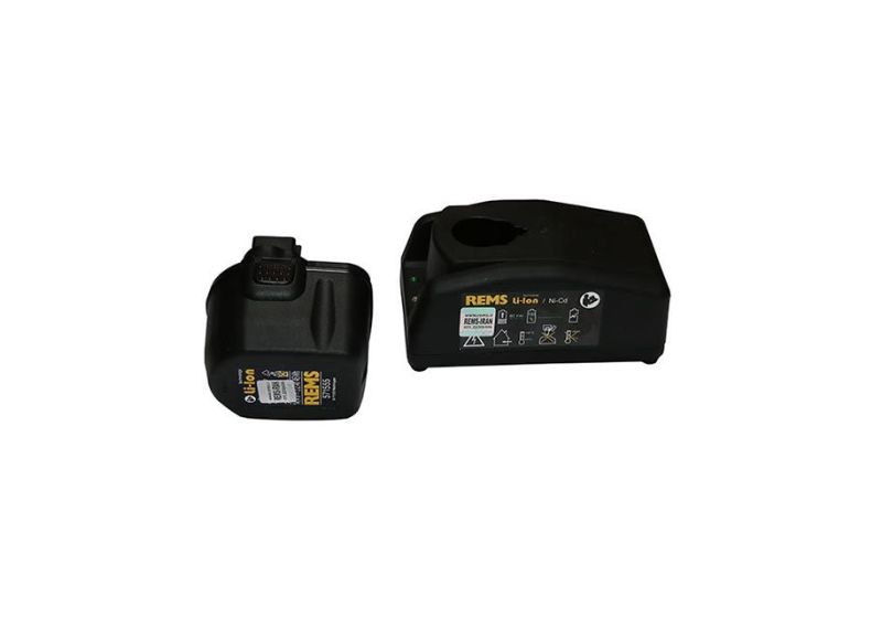 باتری و شارژر پرس لوله پنج لایه رمس , باطری دستگاه پرس رمس