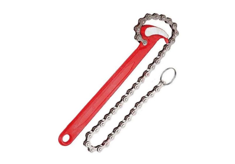 GERMANY chain Pipe Wrench 6 inch| for unusual pipes in RSCo