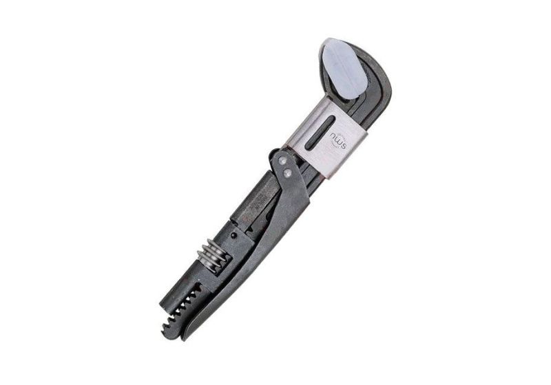 NWS elbow Pipe Wrench1.5 inch|The body made vanadium chrome
