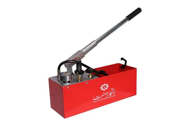 تست پمپ دستی آب 60 بار رستگار صنعت