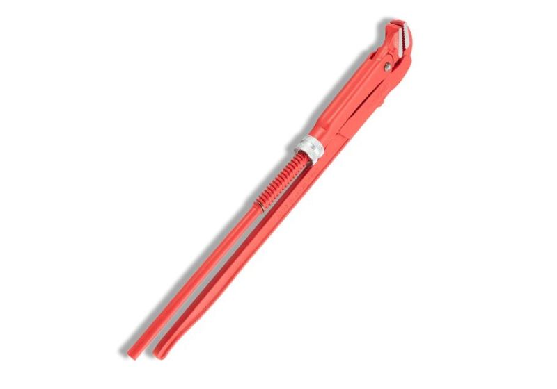 Elbow Pipe Wrench 3 inch | Forged and alloyed-steel body