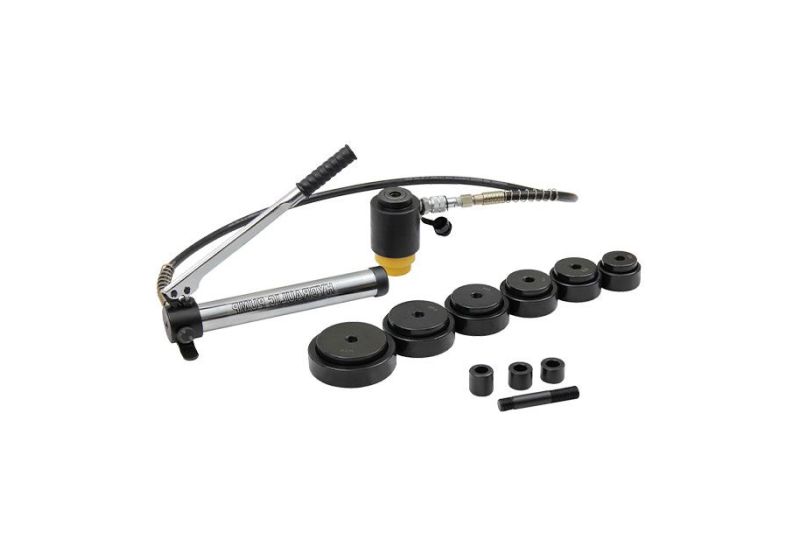 hydraulic knockout punch set,
hydraulic knockout punch driver