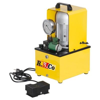مضخة هيدروليكية كهربائية 8 لترات RSCO , متوفرة بارخص الاسعار واعلی جودة