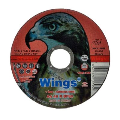 WINGS Steel Cutting Disc 115x1mm