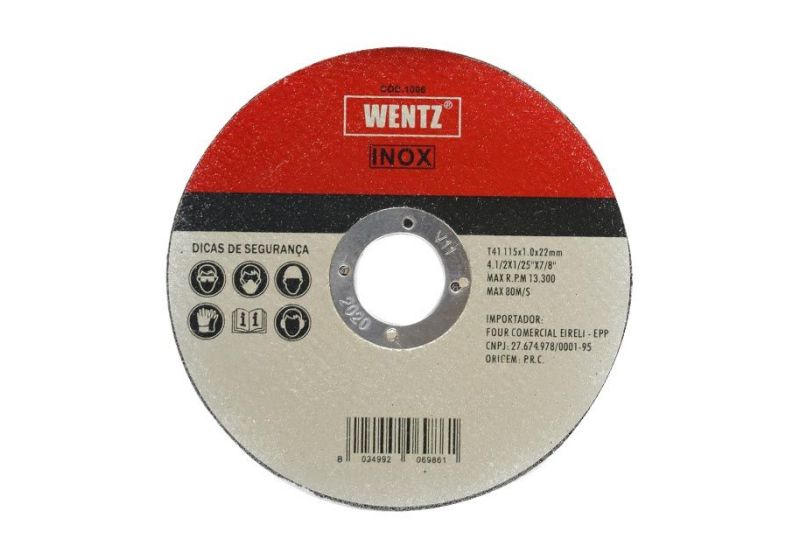 WENTZ Steel Cutting Disc 115x1mm