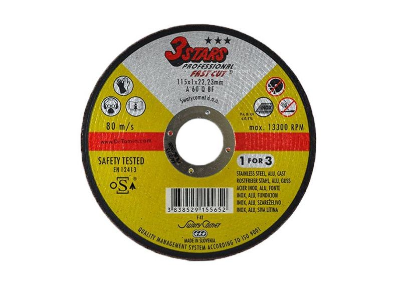 صفحه استیل بر مینی سه ستاره 115x1 میلیمتر