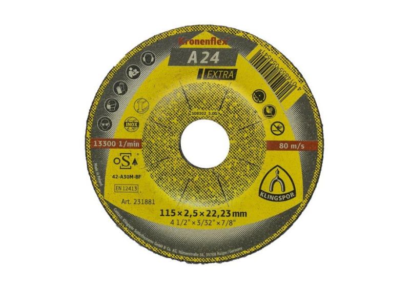 صفحه برش آهن کرونن فلکس (کلینگ اسپور) 115x3 میلیمتر