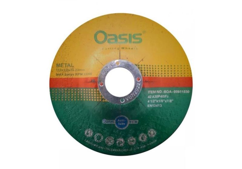 OASIS Metal Cutting Disc 115x3mm