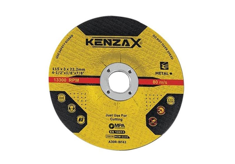 صفحه سنگ برش آهن کنزاکس 115x3 میلیمتر