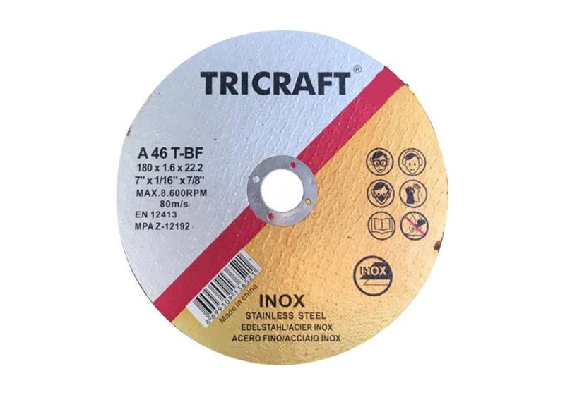 TRICRAFT Steel Cutting Disc 180x1.6mm