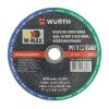 WURTH Steel Cutting Disc 180x6mm
