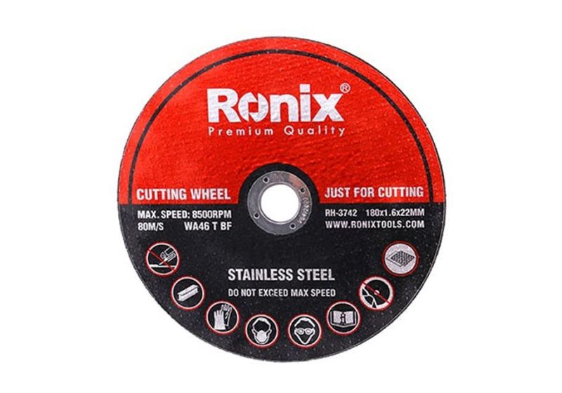 عجلات الطحن والقطع رونیکس 180x1.6 مودیل RH-3742, شراء عجلات الطحن والقطع رونیکس 180x1.6 مودیل RH-3742