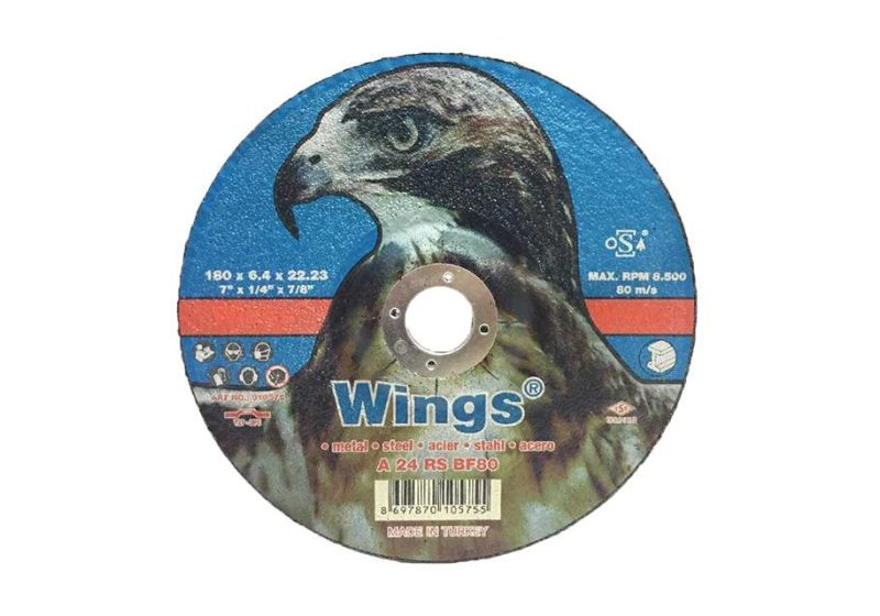 WINGS Grinding Disc 180x6.4mm