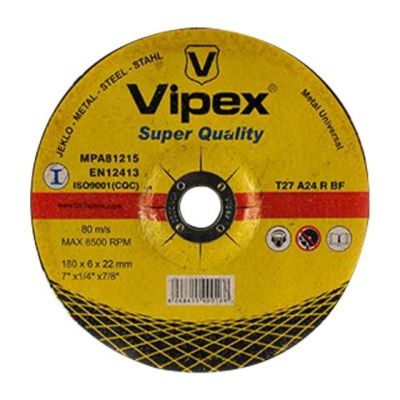 VIPEX Grinding Disc 180x6mm
