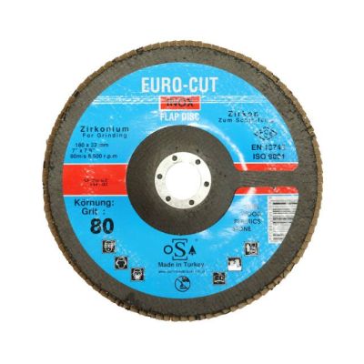 EURO-CAT Flap Disc Size180-Grit 80