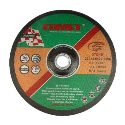 CUMET Stone Cutting Disc 230x3mm