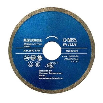 HYUNDAI Ceramic Cutting Disc 230 mm
