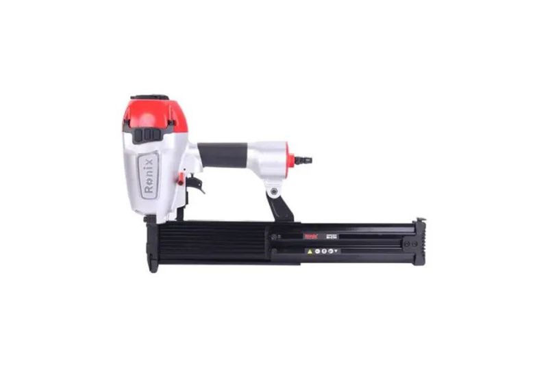 pneumatic nail gun and stapler,
using a pneumatic nail gun