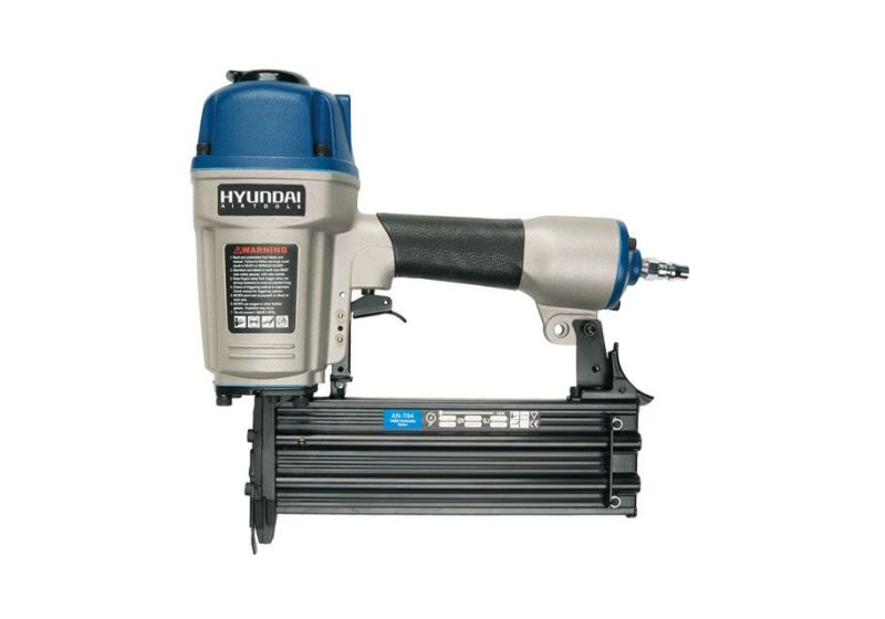 pneumatic nail gun and stapler,
using a pneumatic nail gun