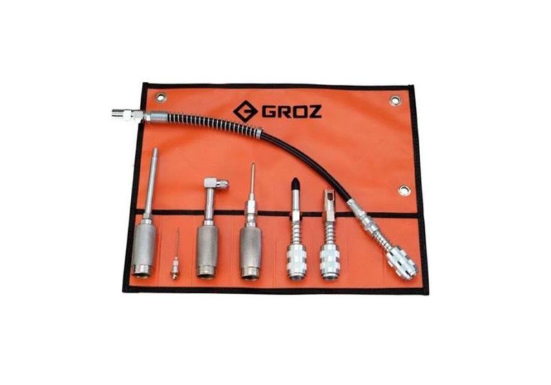 GROZ Grease Gun Coupler Kit | 6 series grease pump | RSCo
