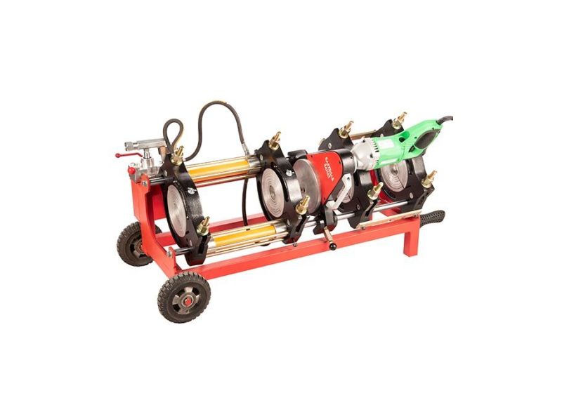 Semi-hydraulic PE pipe welding machine with the highest strength