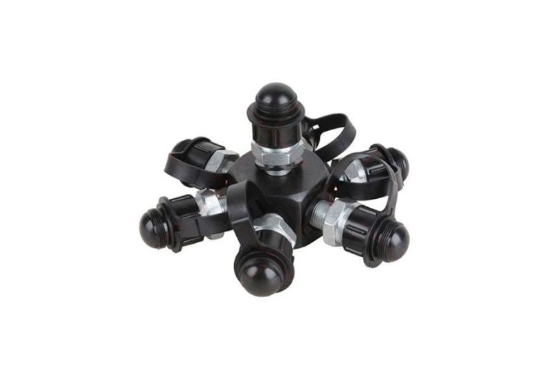 وصلة خرطوم الهواء متعدد الاتجهات متوفرة باعلی جودة