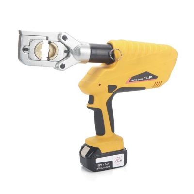 battery operated cable crimping tool,
cordless battery cable crimper