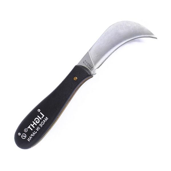 gardening knife,
pruning knife curved