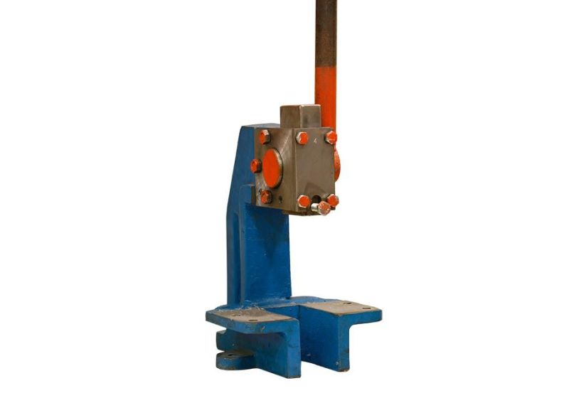 Manual industrial hydraulic press