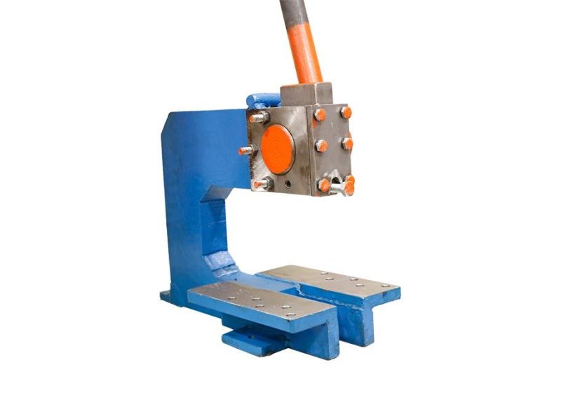 Manual industrial hydraulic press