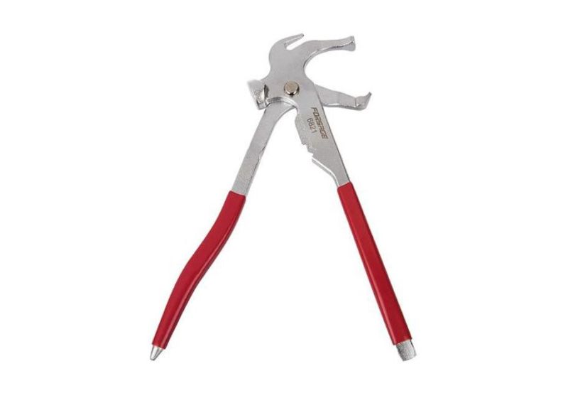 Tire balance pliers