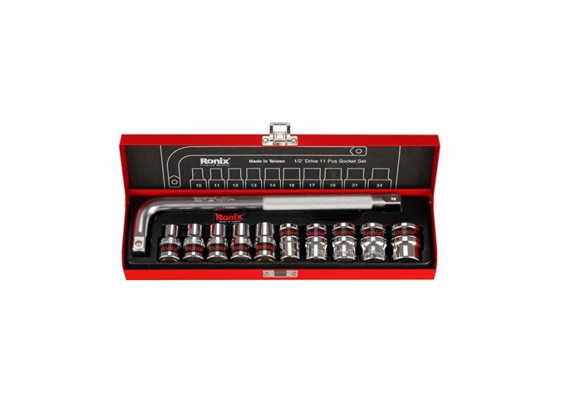 جعبه بکس 11 پارچه رونیکس,جعبه بکس 1/2 رونیکس