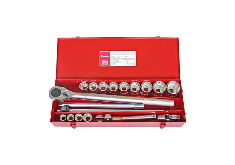 مجموعة أدوات إصلاح مع صندوق3/4 بوصه 6260M متوفر مجموعة أدوات إصلاح مع صندوق3/4 بوصه 6260M