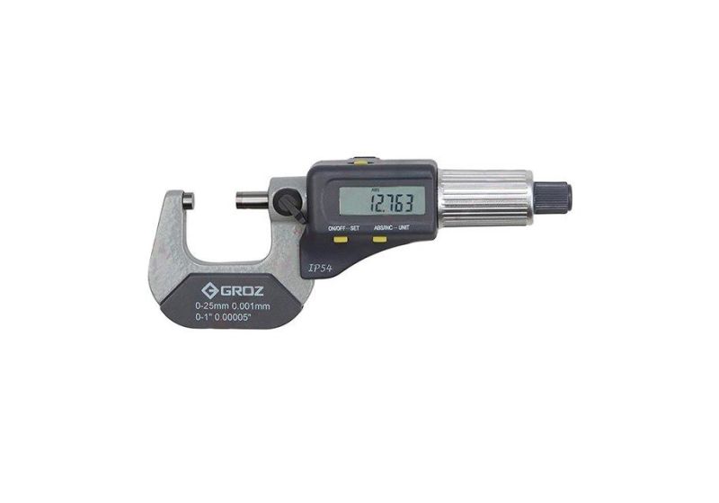 Groz digital micrometer 0-25 model MMED1/1