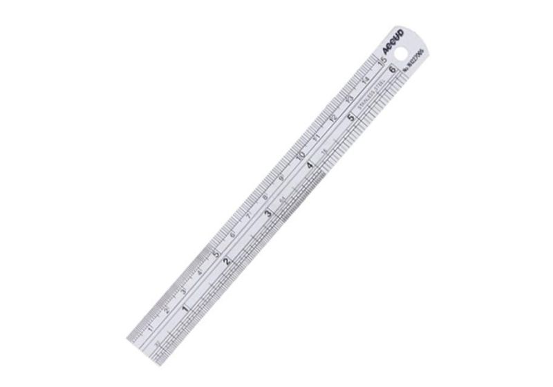 Accud metal ruler model 990