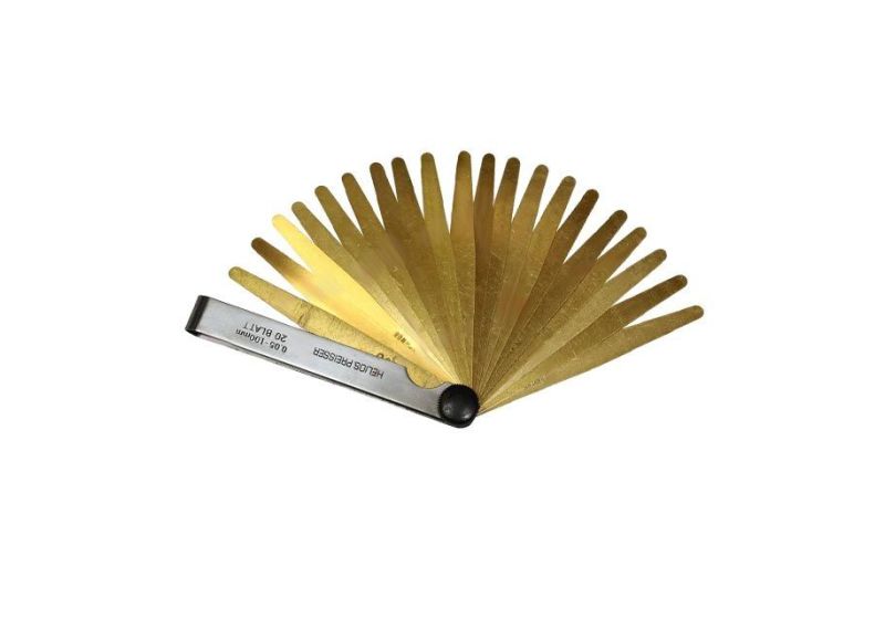 HELIOS PREISSER Brass Feeler Gauge