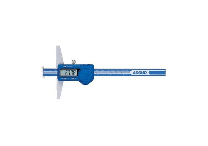 Accud digital depth gauge caliper model 11-006-174