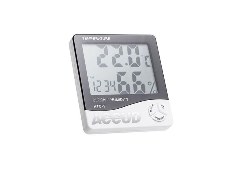 Accud digital thermometer and hygrometer model HTC1