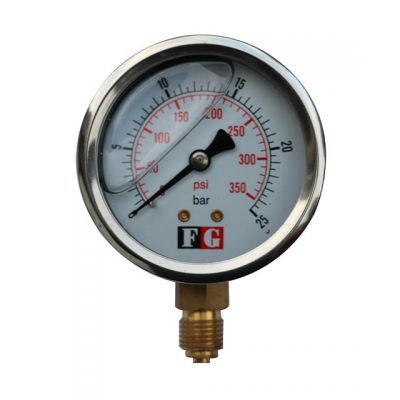 Beta FG 25 bar oil pressure gauge