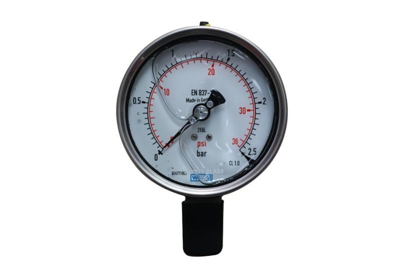 Wika oil pressure gauge 2.5 Bar
