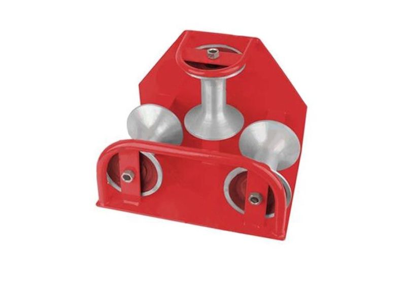 Three roller cable reel